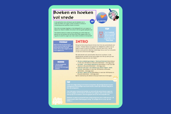 Kleine afbeelding van de eerste pagina van de lesfiche
