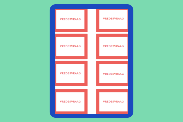 Kleine afbeelding van de eerste pagina met kaarten