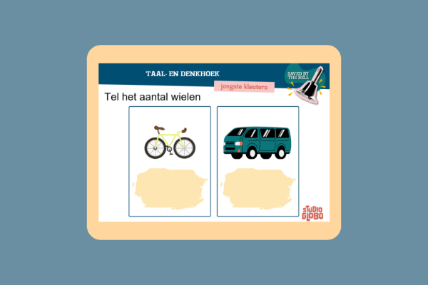 Screenshot van het eerste werkblad