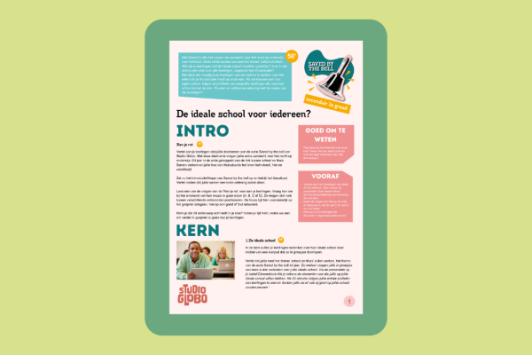 kleine versie lesfiche secundair - 1e graad